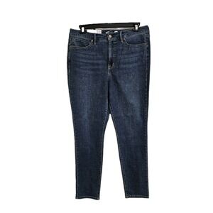Seven7 Skinny Jeans Women 14 Blue St James High Rise Five Pocket NWT